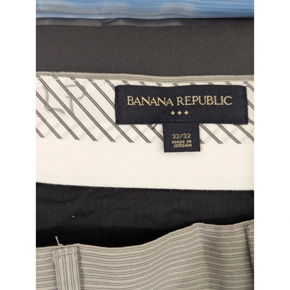Banana‎ Republic Pants Men's Fits 32x31 (Tag 32x32) Gray Performance Golf